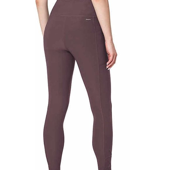 NWT Mondetta Women's High Waisted Active Legging Plus Size 2X Purple 5B285 - Picture 2 of 4